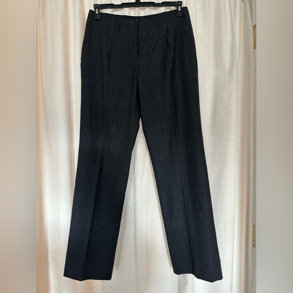 EUC Vintage Prada plaid women’s wool trousers size 42